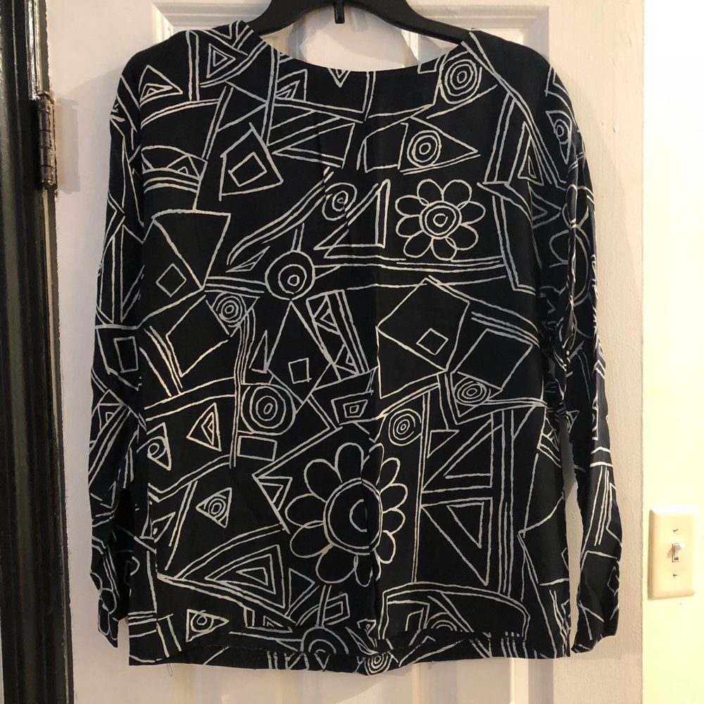 Printed blouse